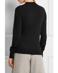 Женская черная шерстяная водолазка от Lemaire