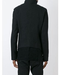 Мужская черная шерстяная косуха от Masnada