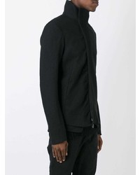 Мужская черная шерстяная косуха от Masnada