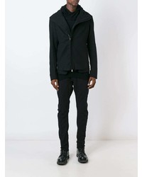 Мужская черная шерстяная косуха от Masnada