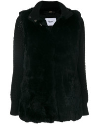 Женская черная шерстяная куртка от Blugirl