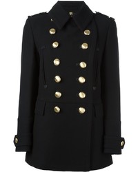Женская черная шерстяная куртка от Burberry