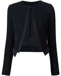Женская черная шерстяная куртка от Derek Lam