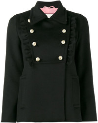 Женская черная шерстяная куртка от Gucci