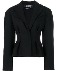 Женская черная шерстяная куртка от Jacquemus