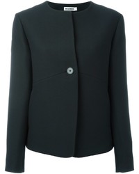 Женская черная шерстяная куртка от Jil Sander