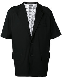 Мужская черная шерстяная куртка от Kenzo