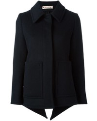 Женская черная шерстяная куртка от Marni