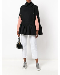 Женская черная шерстяная куртка от MSGM