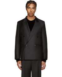 Мужская черная шерстяная куртка от Paul Smith