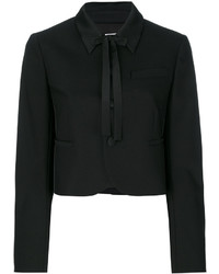 Женская черная шерстяная куртка от RED Valentino