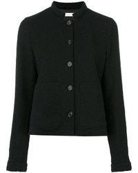 Женская черная шерстяная куртка от Societe Anonyme