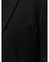 Мужская черная шерстяная куртка от AMI Alexandre Mattiussi