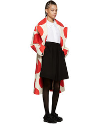 Черная шерстяная мини-юбка от MSGM