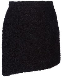 Черная шерстяная мини-юбка от Dolce & Gabbana