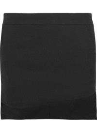 Черная шерстяная мини-юбка от Haider Ackermann