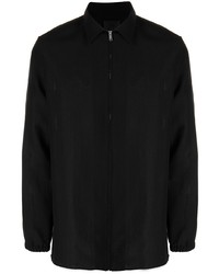 Мужская черная шерстяная рубашка с длинным рукавом от Givenchy