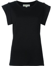 Женская черная шерстяная футболка от MICHAEL Michael Kors