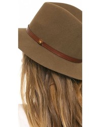 Женская черная шерстяная шляпа от Rag & Bone