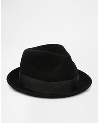 Мужская черная шерстяная шляпа от Goorin Bros.