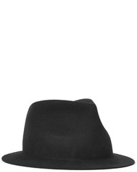 Мужская черная шерстяная шляпа от rag & bone