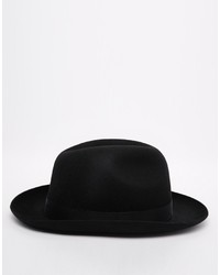 Женская черная шерстяная шляпа от Christy