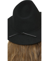 Женская черная шерстяная шляпа от Brixton
