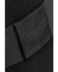 Женская черная шерстяная шляпа от Stella McCartney