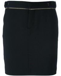 Черная шерстяная юбка-карандаш от Dsquared2