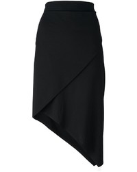 Черная шерстяная юбка от Ann Demeulemeester