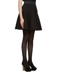 Черная шерстяная юбка от Dolce & Gabbana