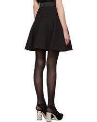 Черная шерстяная юбка от Dolce & Gabbana