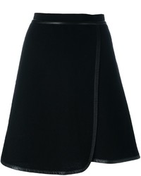 Черная шерстяная юбка от Carven