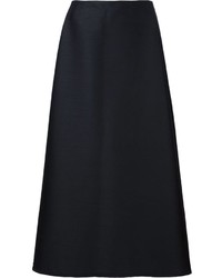 Черная шерстяная юбка от Dion Lee