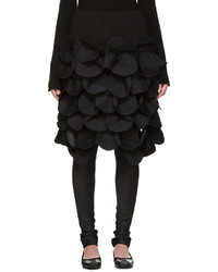 Черная шерстяная юбка от Junya Watanabe