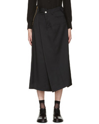 Черная шерстяная юбка от Junya Watanabe