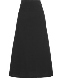 Черная шерстяная юбка от Lemaire