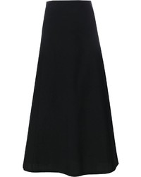 Черная шерстяная юбка от Lemaire