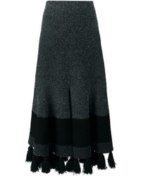 Черная шерстяная юбка от Proenza Schouler