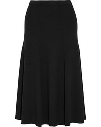 Черная шерстяная юбка от Rosetta Getty