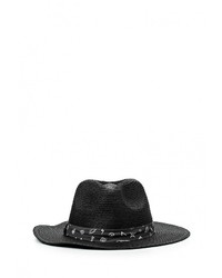 Женская черная шляпа от Animal