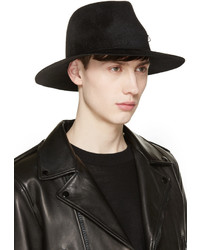 Мужская черная шляпа от Larose