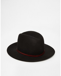 Мужская черная шляпа от Catarzi