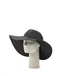 Женская черная шляпа от Fete