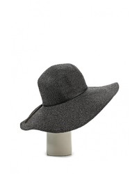 Женская черная шляпа от Fete