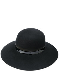 Женская черная шляпа от Lanvin