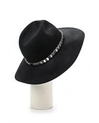 Женская черная шляпа от Topshop