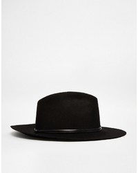 Мужская черная шляпа от Catarzi