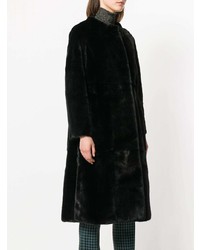 Черная шуба от Liska