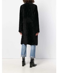 Черная шуба от Giorgio Brato